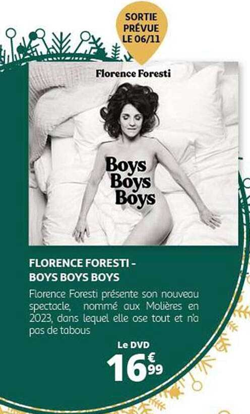 FLORENCE FORESTI - BOYS BOYS BOYS