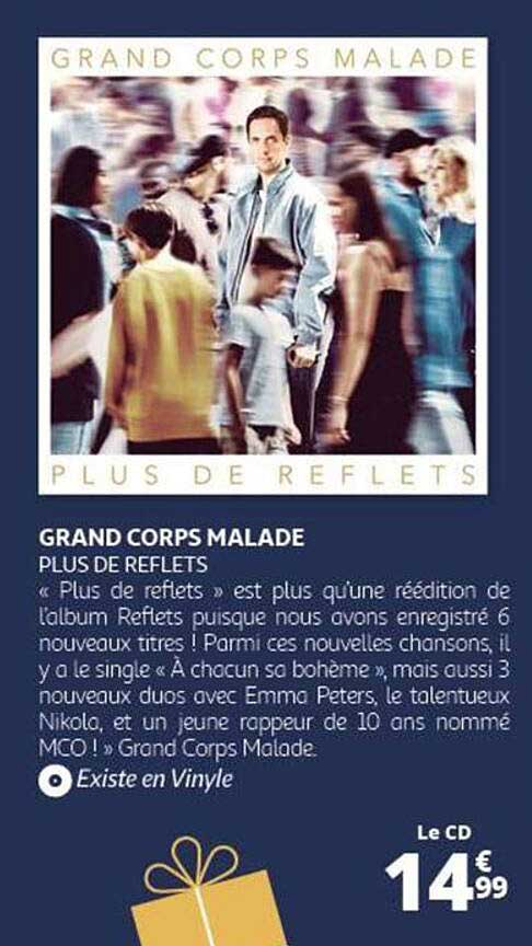 GRAND CORPS MALADE PLUS DE REFLETS