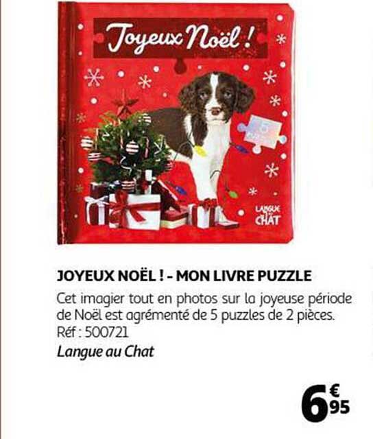 JOYEUX NOËL ! - MON LIVRE PUZZLE