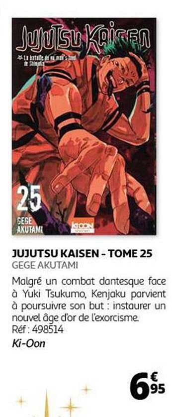 JUJUTSU KAISEN - TOME 25