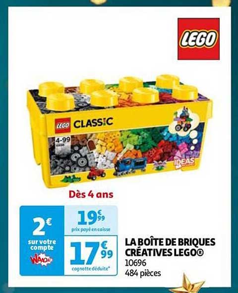 LA BOÎTE DE BRIQUES CRÉATIVES LEGO® 10696