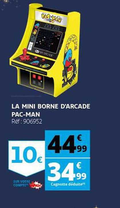 LA MINI BORNE D'ARCADE PAC-MAN