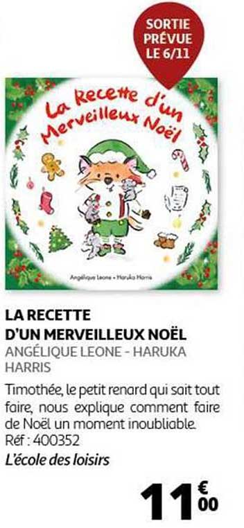 LA RECETTE D'UN MERVEILLEUX NOËL