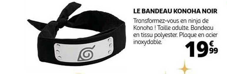 LE BANDEAU KONOHA NOIR