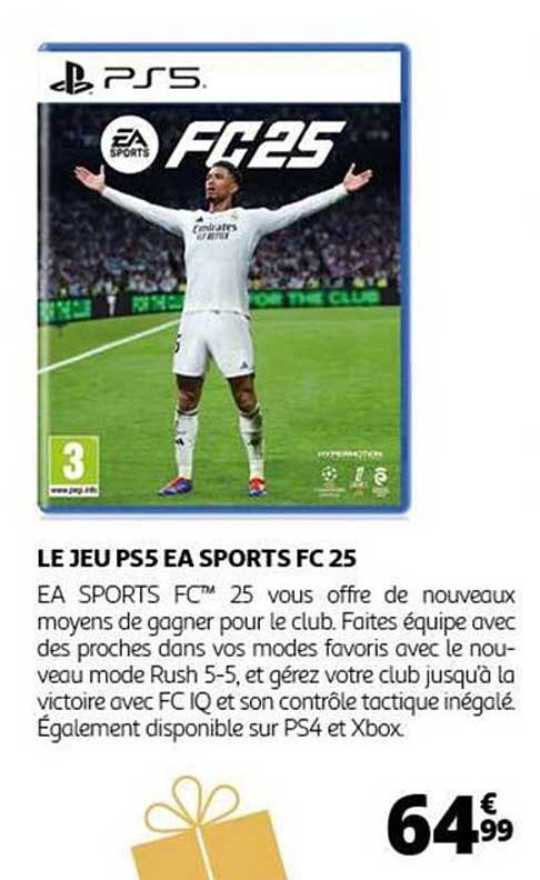 LE JEU PS5 EA SPORTS FC 25