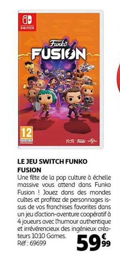 LE JEU SWITCH FUNKO FUSION