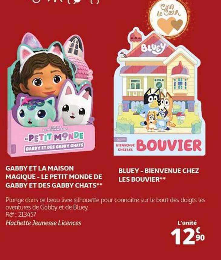 LE PETIT MONDE DE GABBY ET DES GABBY CHATS  
BLUEY - BIENVENUE CHEZ LES BOUVIER