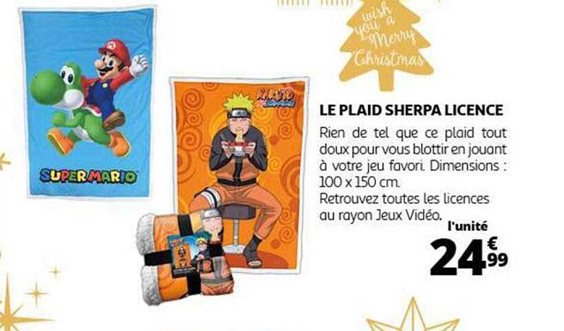 LE PLAID SHERPA LICENCE