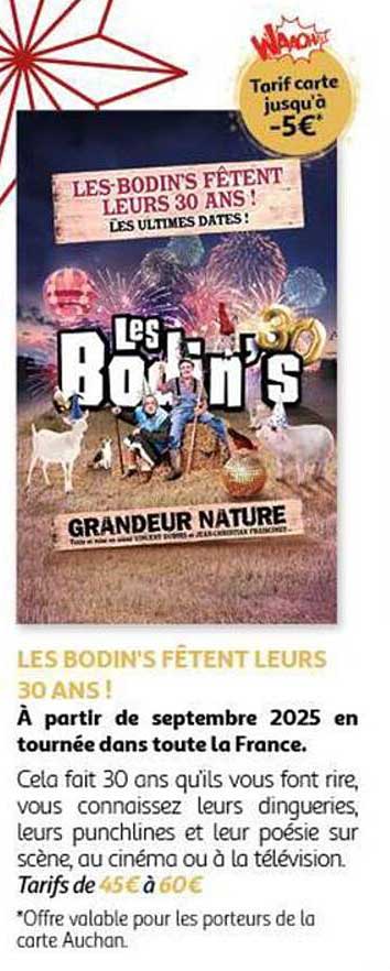 LES BODIN'S FÊTENT LEURS 30 ANS !