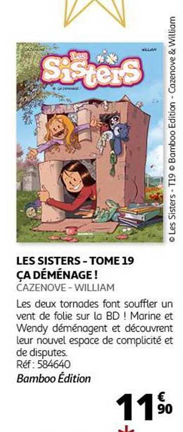 LES SISTERS - TOME 19 ÇA DÉMÉNAGE !