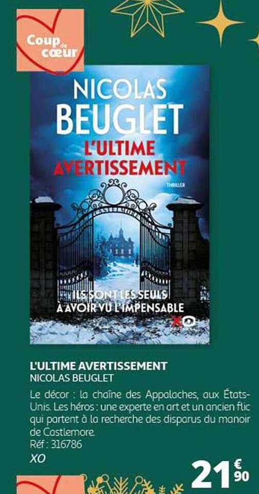 L'ULTIME AVERTISSEMENT  
NICOLAS BEUGLET