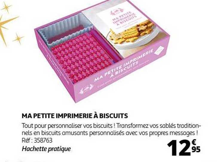 MA PETITE IMPRIMERIE À BISCUITS