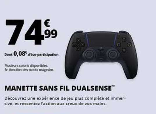 MANETTE SANS FIL DUALSENSE™