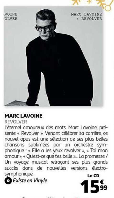 MARC LAVOINE  
REVOLVER