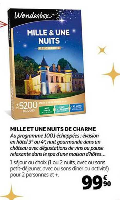 MILLE ET UNE NUITSDÉGUSTATION 