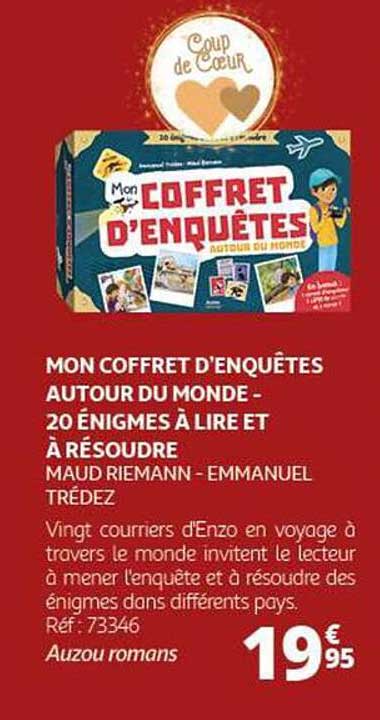 MON COFFRET D'ENQUÊTES AUTOUR DU MONDE