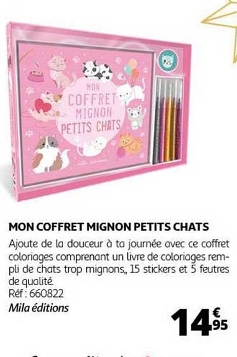 MON COFFRET MIGNON PETITS CHATS