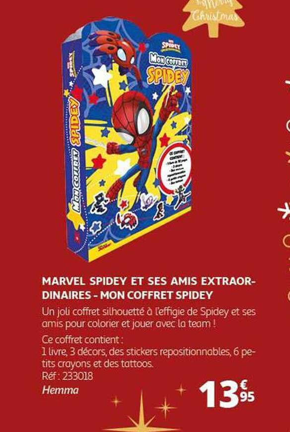 MON COFFRET SPIDEY