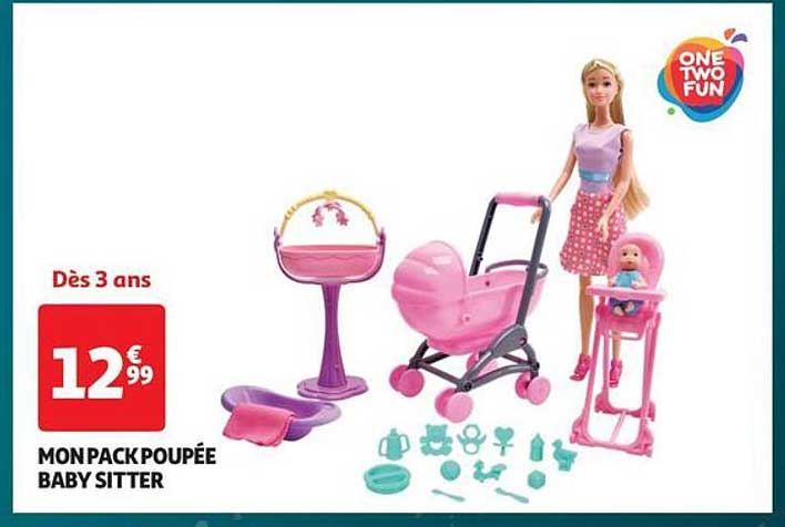 MON PACK POUPEE BABY SITTER