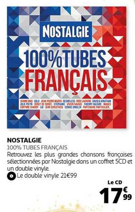 NOSTALGIE 100% TUBES FRANÇAIS