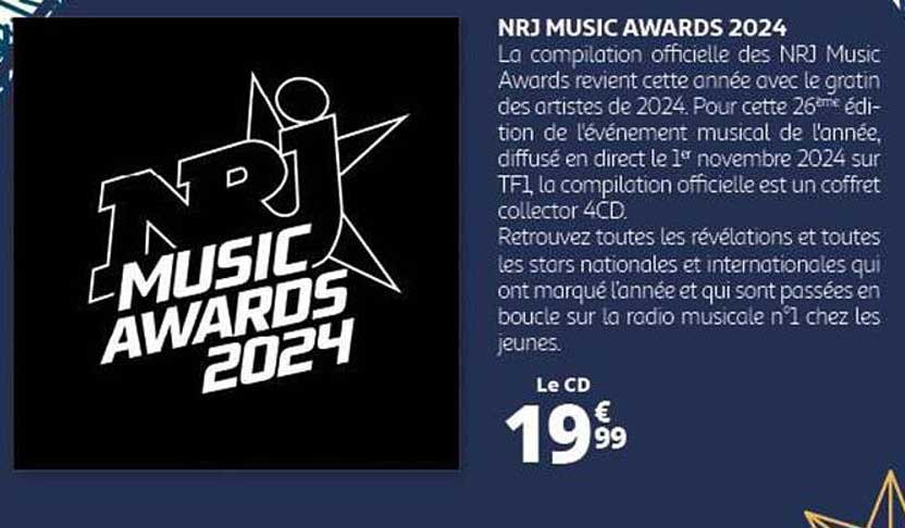 NRJ MUSIC AWARDS 2024