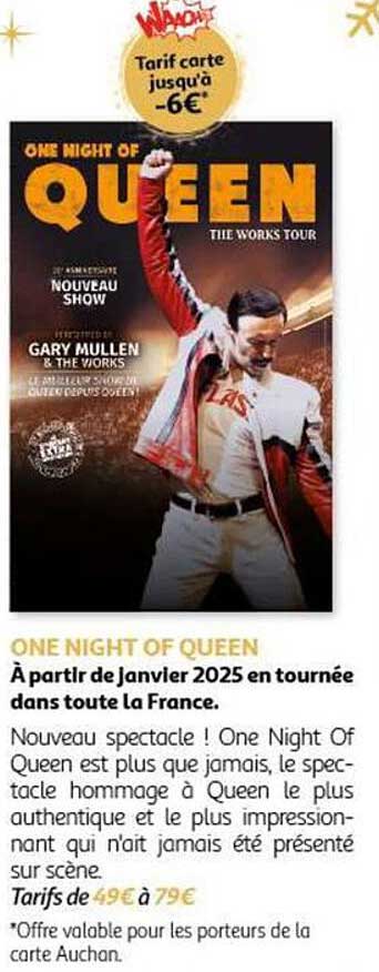 ONE NIGHT OF QUEEN