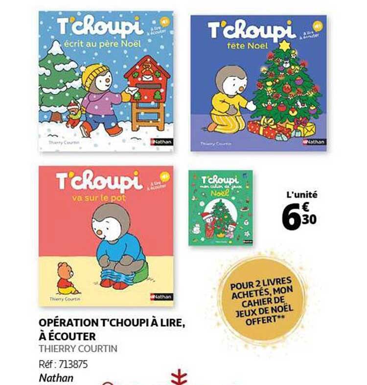 OPÉRATION T'CHOUPI À LIRE, À ÉCOUTER