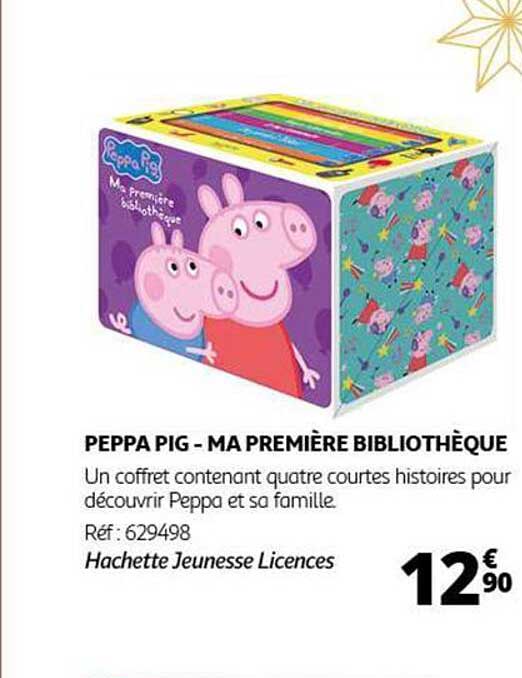 PEPPA PIG - MA PREMIÈRE BIBLIOTHÈQUE