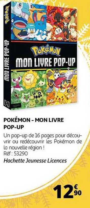 POKÉMON - MON LIVRE POP-UP