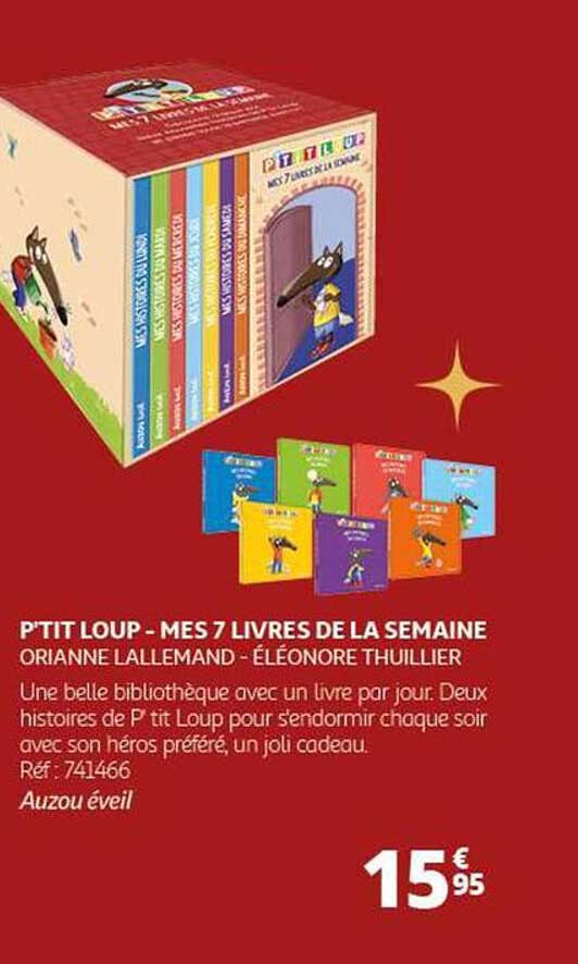 P'TIT LOUP - MES 7 LIVRES DE LA SEMAINE