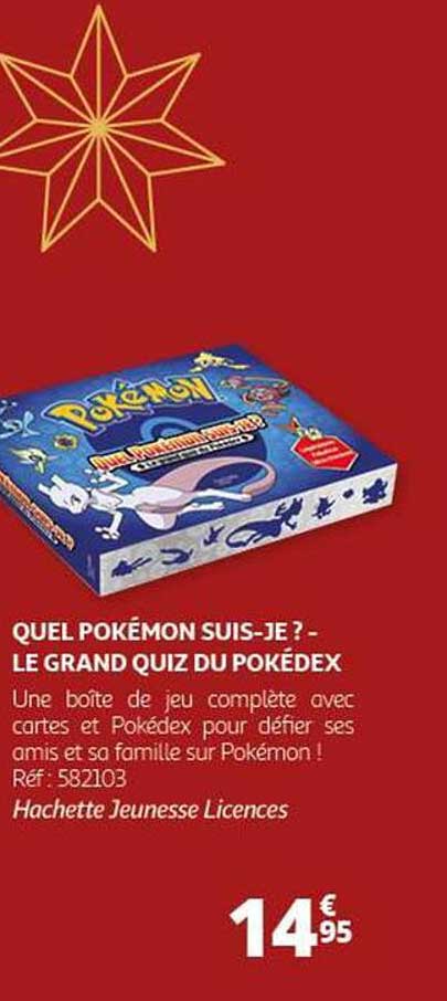 QUEL POKÉMON SUIS-JE ? - LE GRAND QUIZ DU POKÉDEX