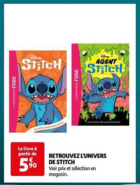 RETROUVEZ L'UNIVERS DE STITCH