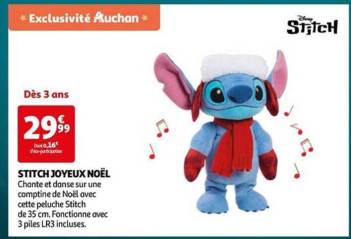 STITCH JOYEUX NOËL