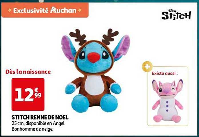 STITCH RENNE DE NOEL