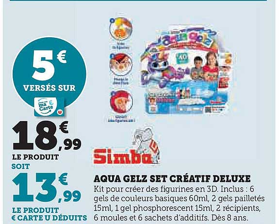 AQUA GELZ SET CRÉATIF DELUXE