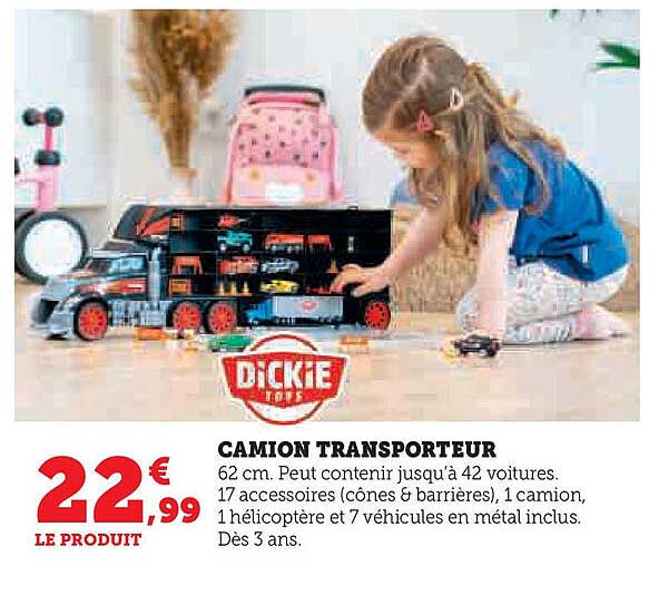 CAMION TRANSPORTEUR