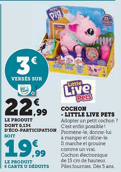 Cochon - LITTLE LIVE PETS