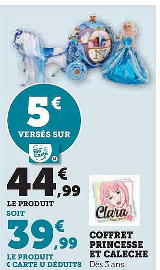 COFFRET PRINCESSE ET CALECHE