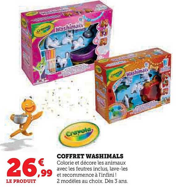 COFFRET WASHIMALS