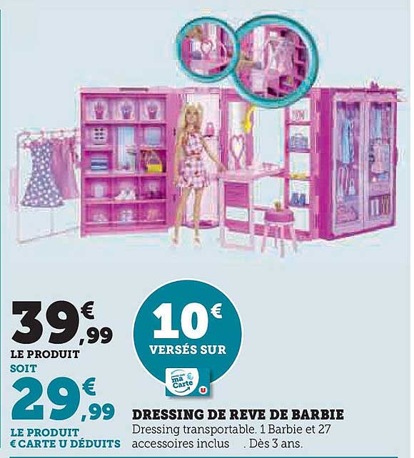 DRESSING DE REVE DE BARBIE