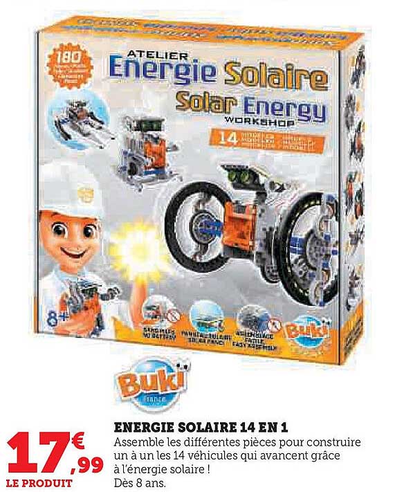 ÉNERGIE SOLAIRE 14 EN 1