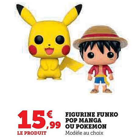 FIGURINE FUNKO POP MANGA OU POKEMON