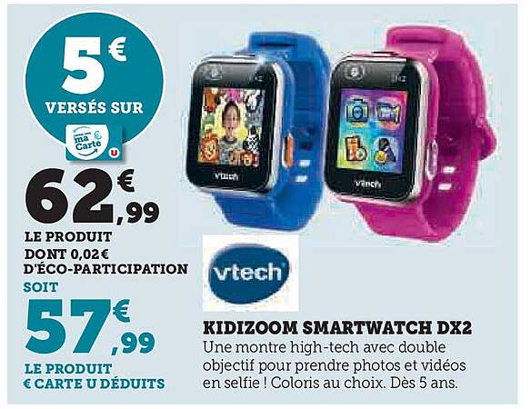 KIDIZOOM SMARTWATCH DX2