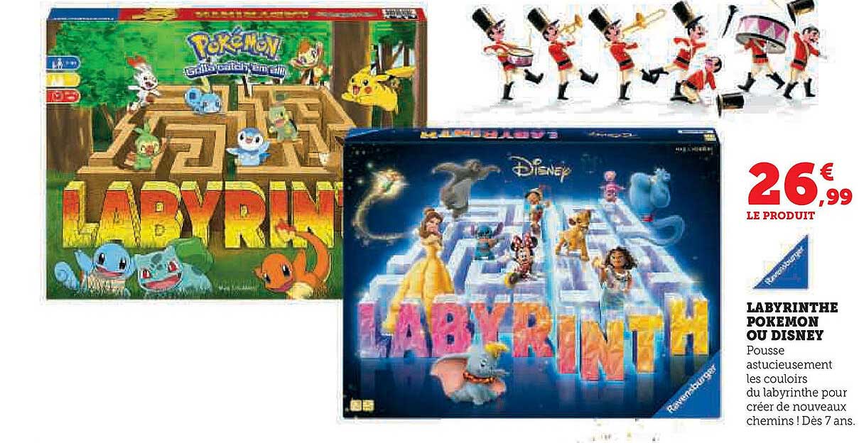 LABYRINTHE POKEMON OU DISNEY