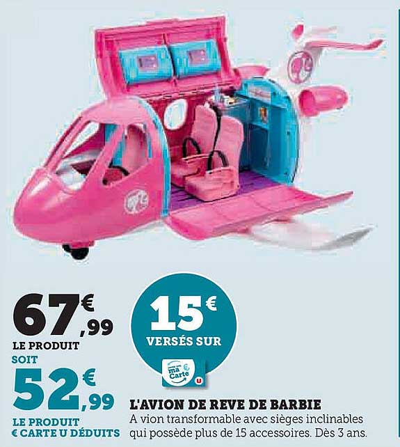 L'AVION DE REVE DE BARBIE