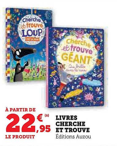 LIVRES CHERCHE ET TROUVE