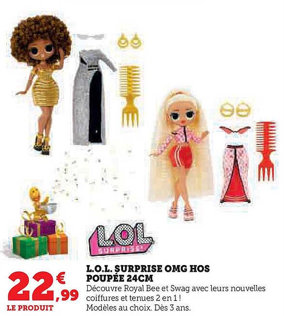 L.O.L. SURPRISE OMG HOS POUPEE 24CM