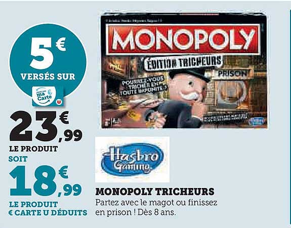 MONOPOLY TRICHEURS