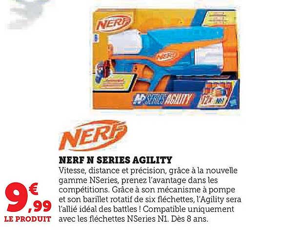 NERF N SERIES AGILITY