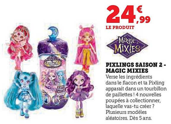 PIXLINGS SAISON 2 - MAGIC MIXIES